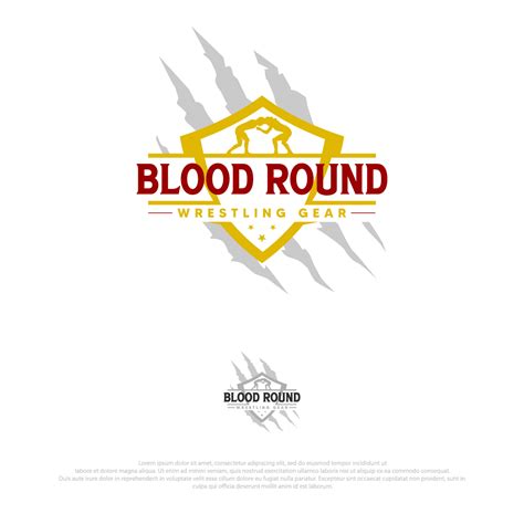 blood round wrestling meaning